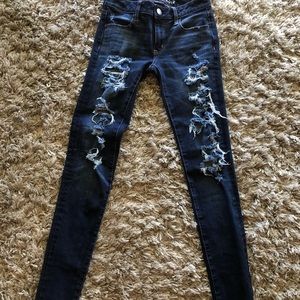 American Eagle skinny jeans size 0 long